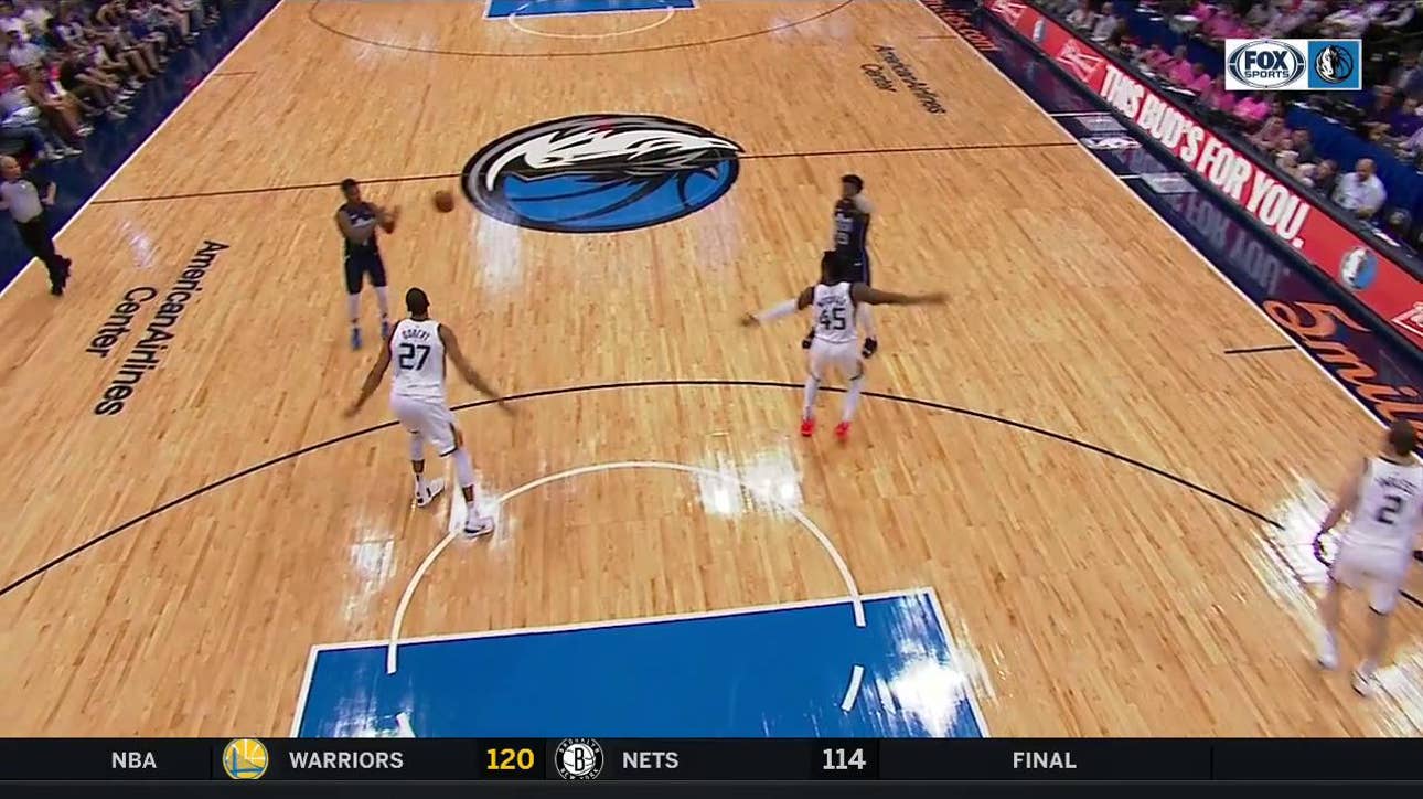 HIGHLIGHTS: DeAndre Jordan ties it up with this SLAM DUNK | Utah Jazz at Dallas Mavericks