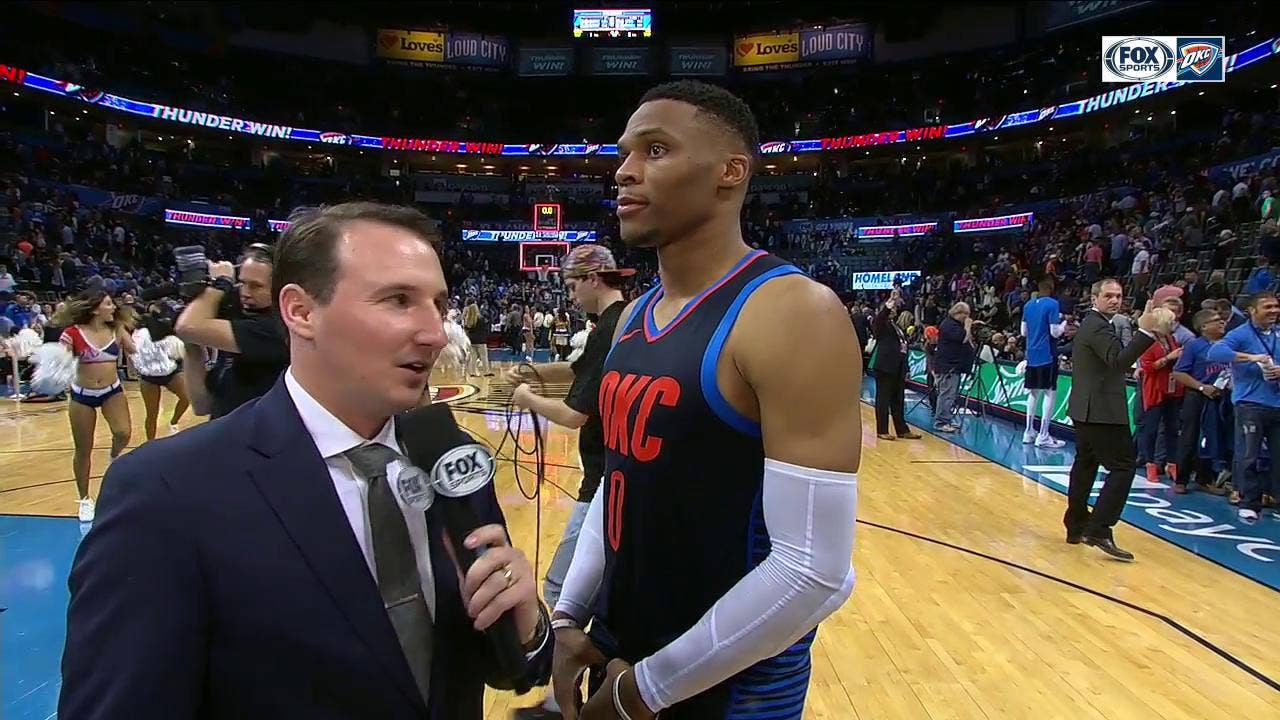 Russell Westbrook is ready for next game after defeating Phoenix