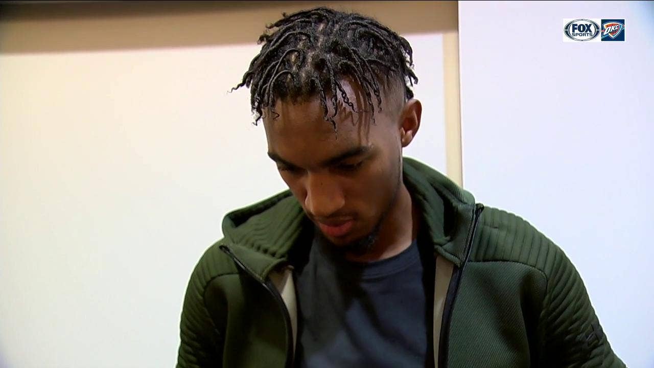Terrance Ferguson on OKC getting first win, defeating Phoenix