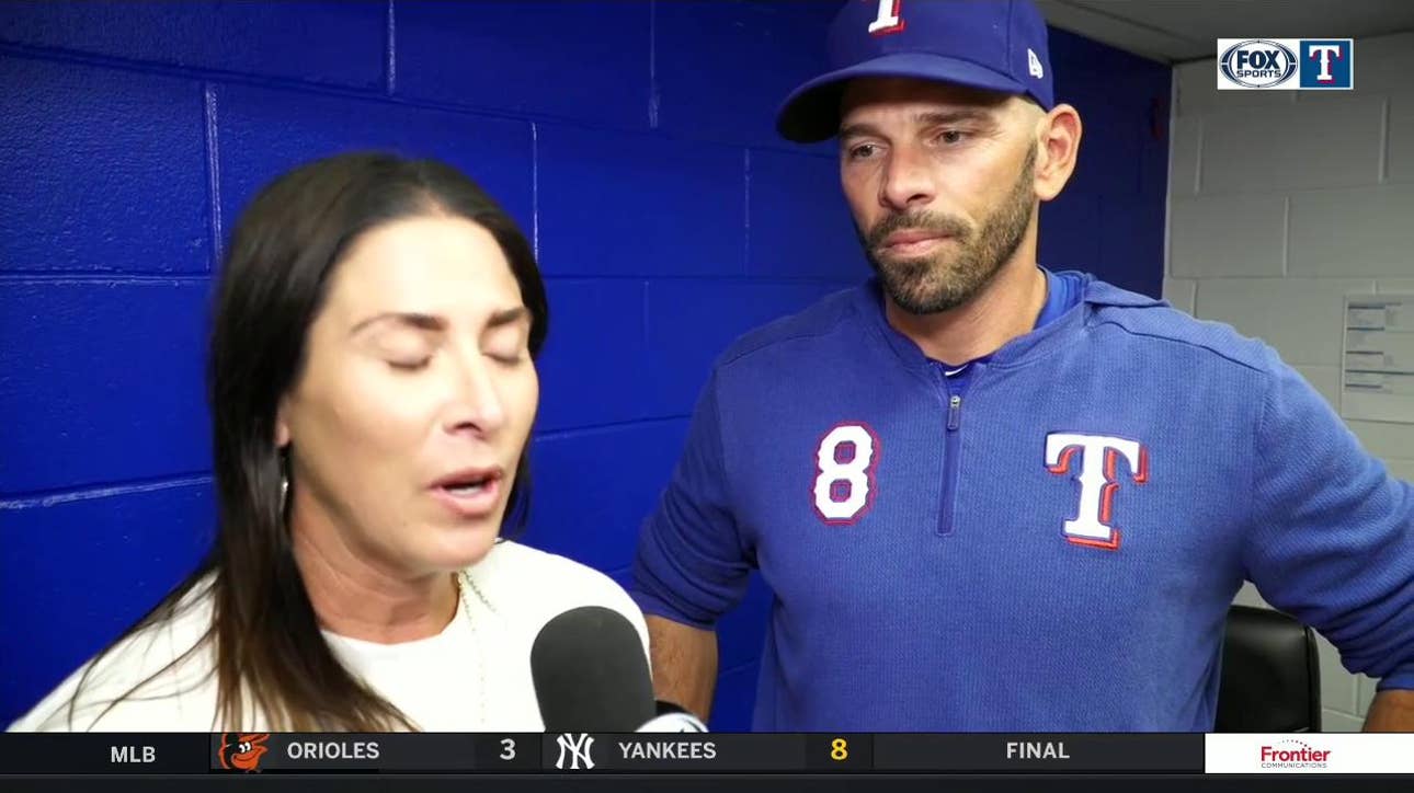 Chris Woodward discusses Rangers recent offensive struggles | Rangers Live