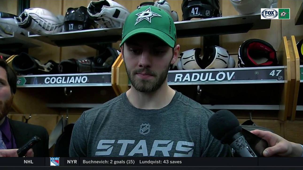 Jason Dickinson on shutting down Colorado's top line | Stars Live