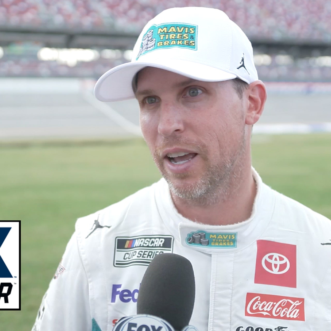 I couldn't ask for much more' - Denny Hamlin on leaving Talladega with a  50-point cushion on the cutoff in the Yellawood 500