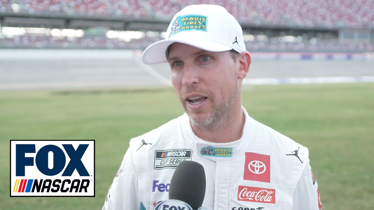 I couldn't ask for much more' - Denny Hamlin on leaving Talladega