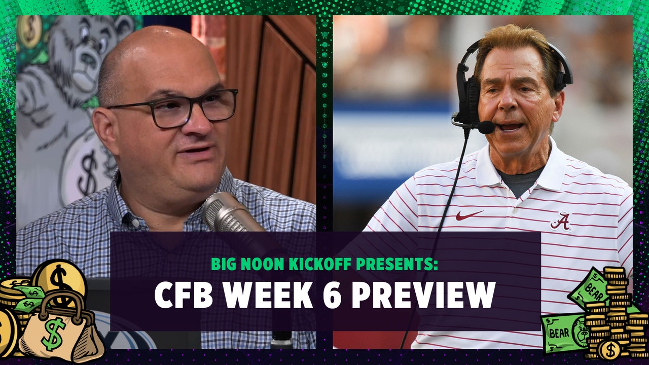 CFB Week 6 Preview: Alabama’s critical game, Oklahoma vs. Texas and best bets | Bear Bets