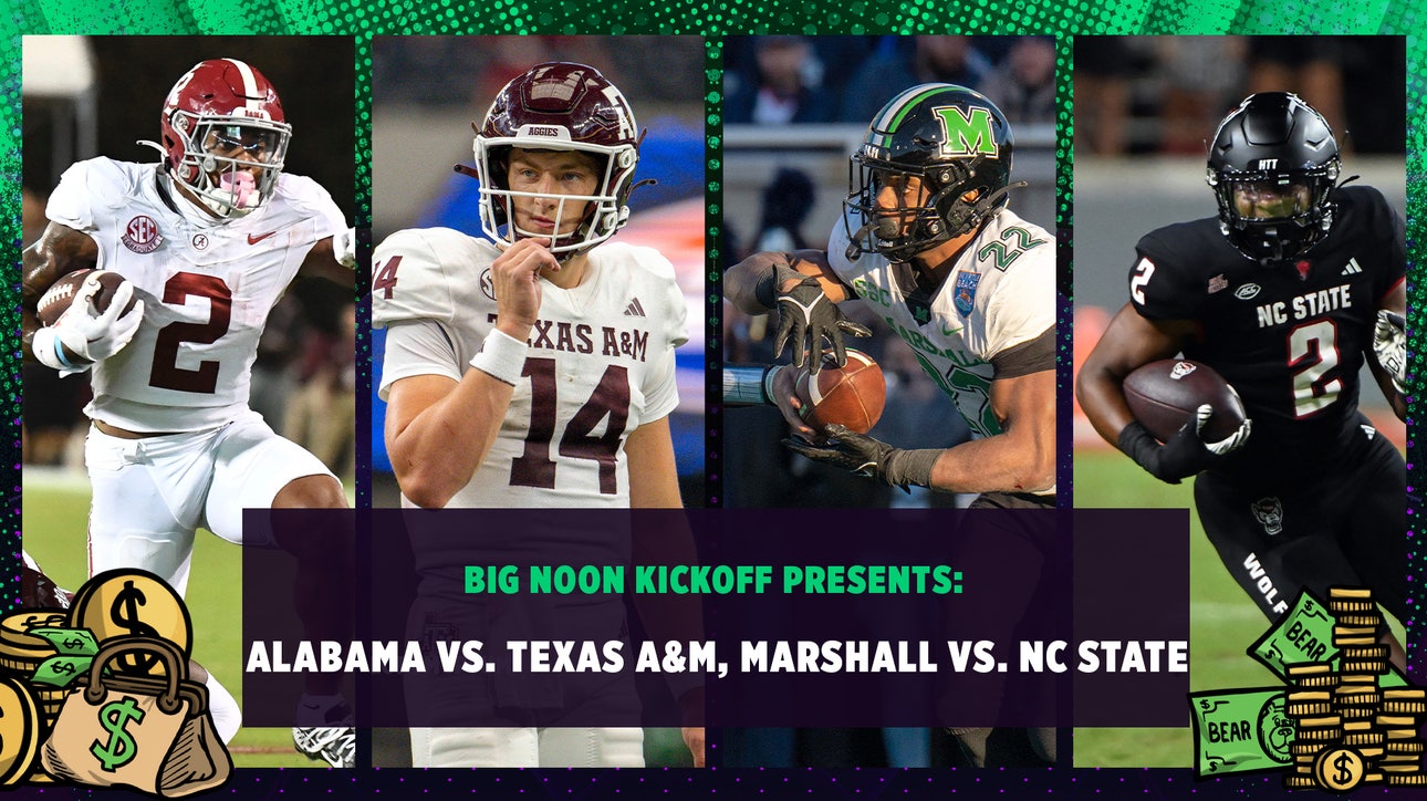 Alabama vs. Texas A&M, Marshall at NC State and the best bets of CFB Week 6 | Bear Bets