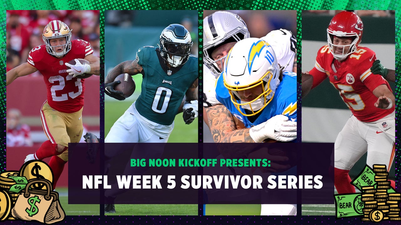 NFL Week 5 Survivor Picks: 49ers, Eagles, Chargers, Chiefs and more | Bear Bets