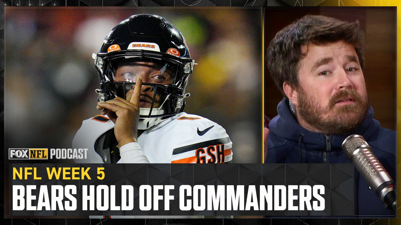 Dave Helman recaps Justin Fields, Bears' IMPRESSIVE win vs. Sam Howell, Commanders | NFL on FOX Pod