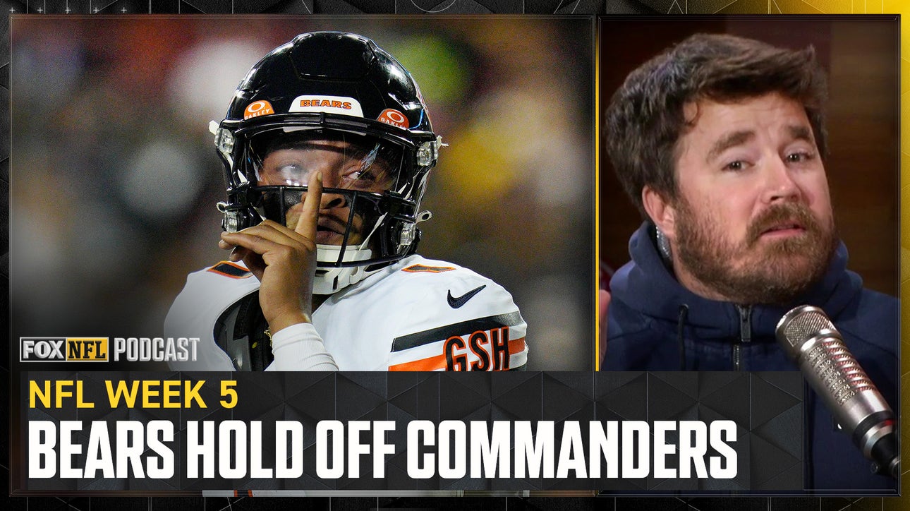 Dave Helman recaps Justin Fields, Bears' IMPRESSIVE win vs. Sam Howell, Commanders | NFL on FOX Pod
