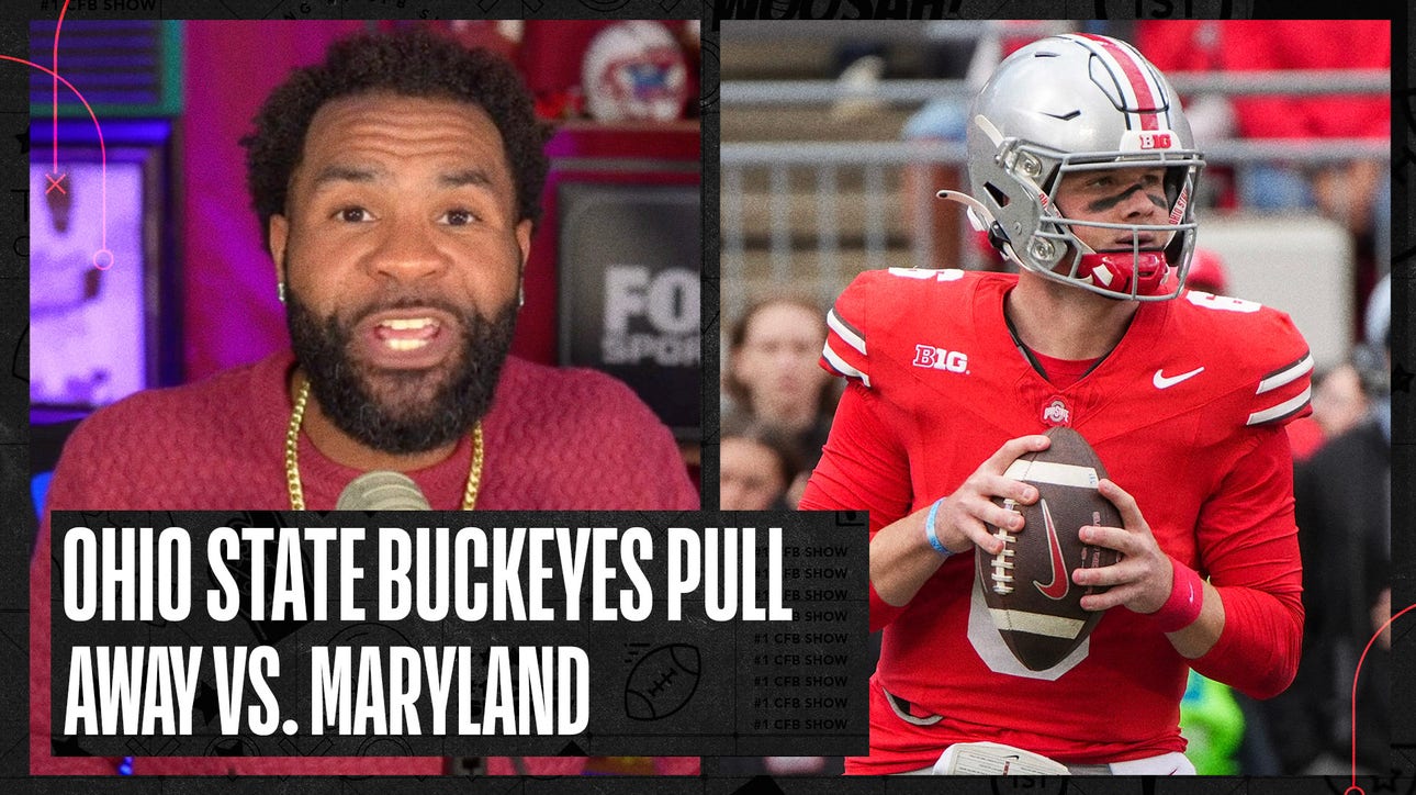 RJ Young breaks down Kyle McCord, Ohio State's win vs. Taulia Tagovailoa, Maryland | No. 1 CFB Show