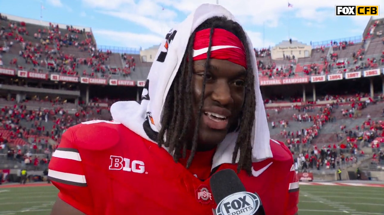 Ohio State's Marvin Harrison Jr. on how the Buckeyes beat Maryland: 'Confidence. Confidence. Confidence.'