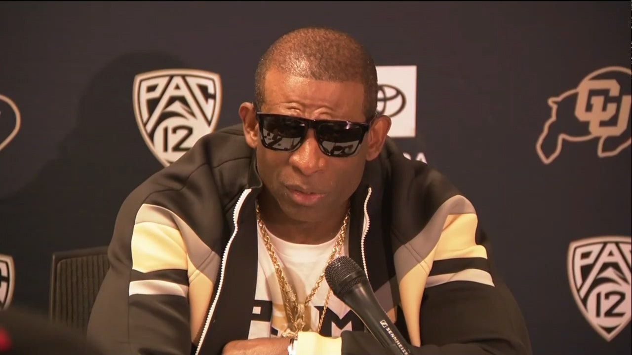 Press Conference: Deion Sanders RIPS Colorado's performance in victory over Arizona State | CFB on FOX