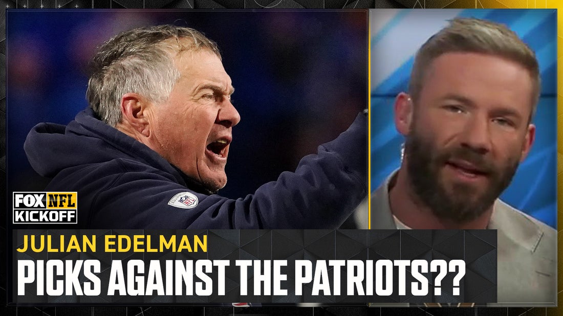 Julian Edelman predicts Patriots will NOT beat Saints and more predictions | FOX NFL Kickoff