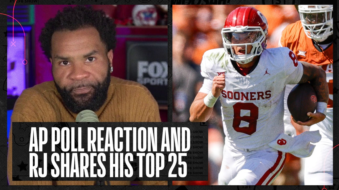 After a wild Week 6, RJ reacts to the AP poll and shares his top 25 teams | No. 1 CFB Show