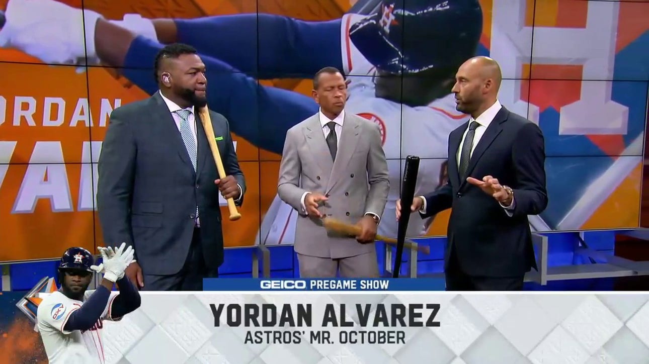 David Ortiz on similarities between him and Astros' Yordan Alvarez at the plate | MLB on FOX Pregame