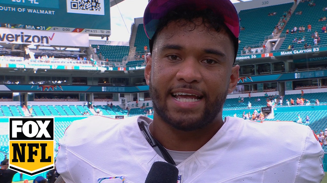 'They set the tone for us' - Tua Tagovailoa on Dolphins defense helping them defeat Giants, 31-16