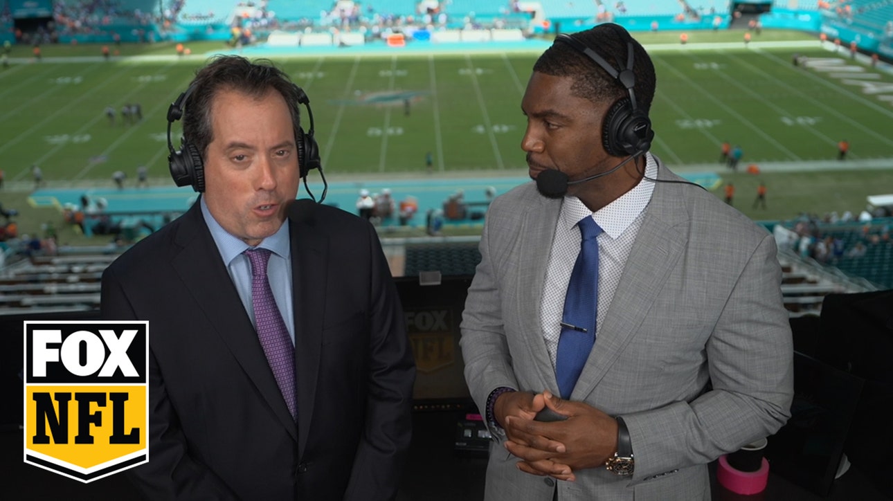 Kenny Albert and Jonathan Vilma discuss De’Von Achane's rushing and Dolphins' dominating offense in victory over Giants