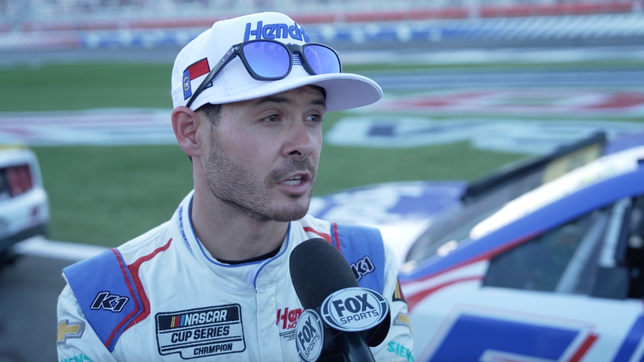 Kyle Larson on what he had to do in Concord at the Bank of America Roval 400