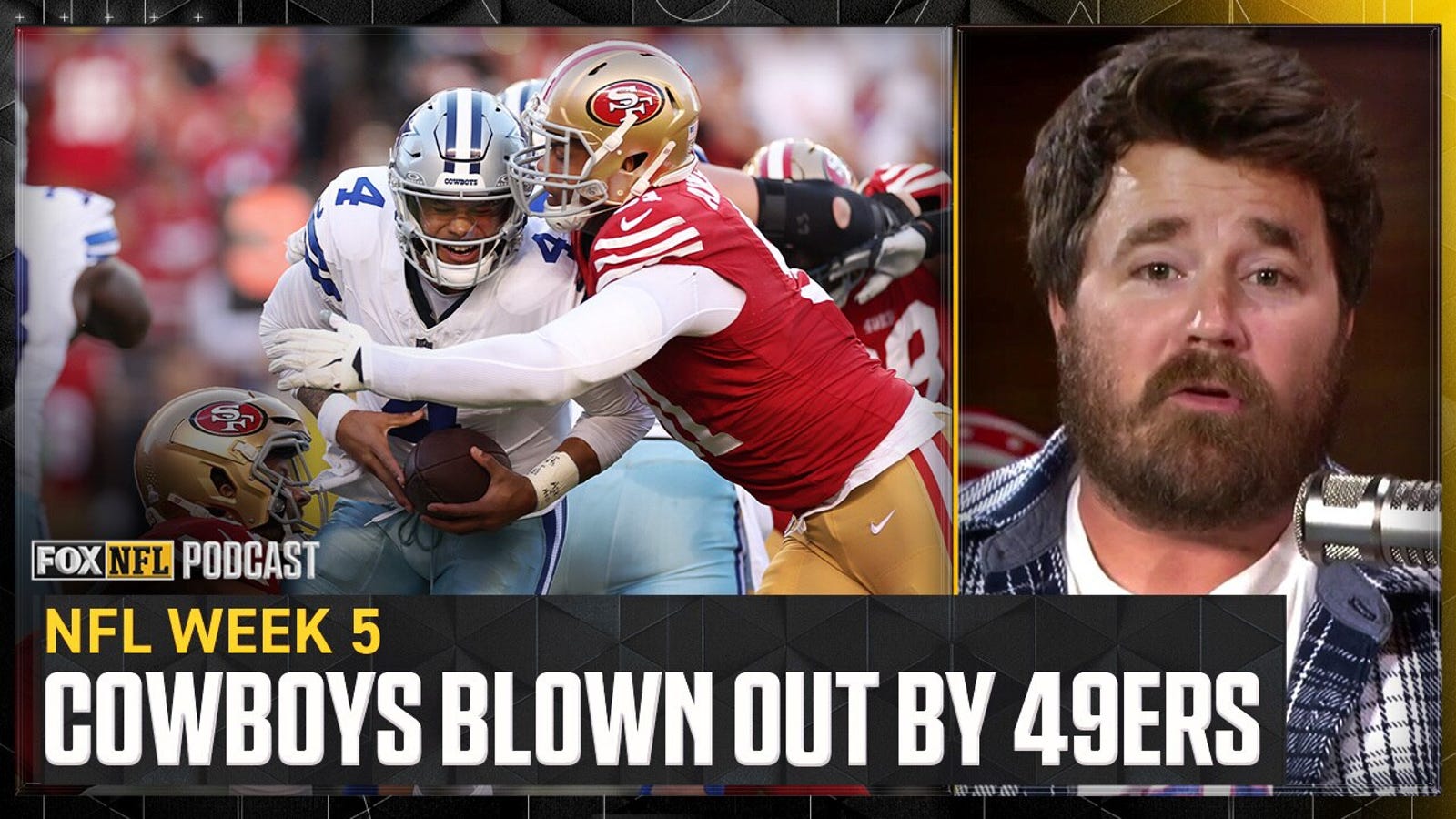 Dave Helman reacts to Cowboys being crushed by 49ers 