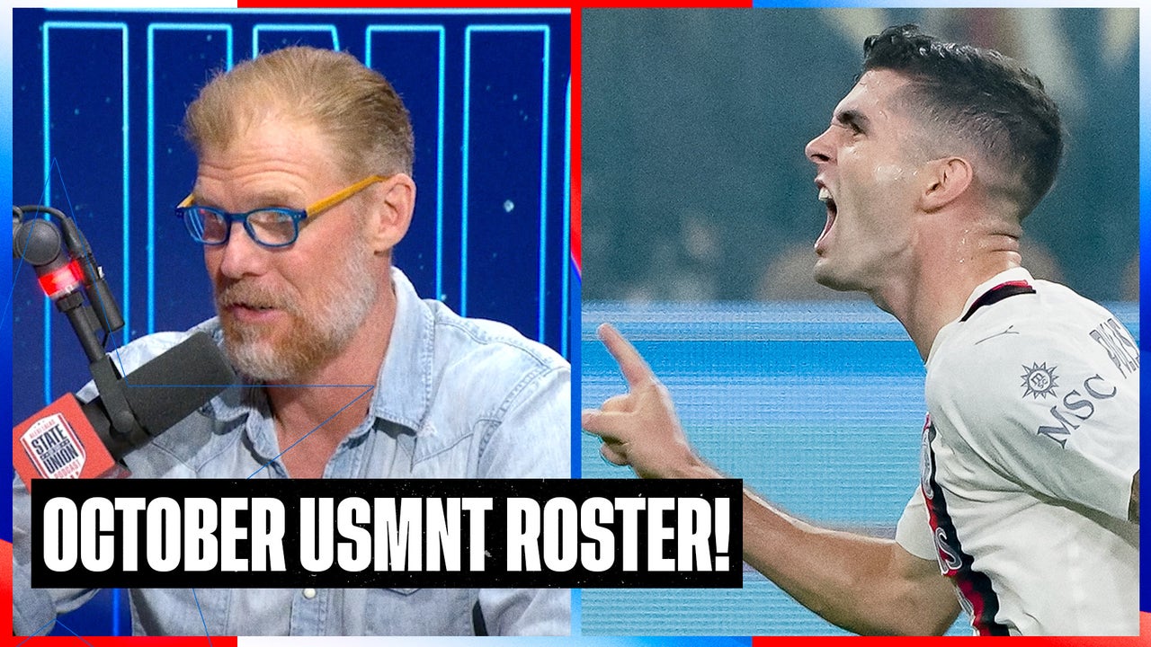 Alexi Lalas reacts to USMNT roster vs Germany & Ghana, including Gio Reyna | SOTU