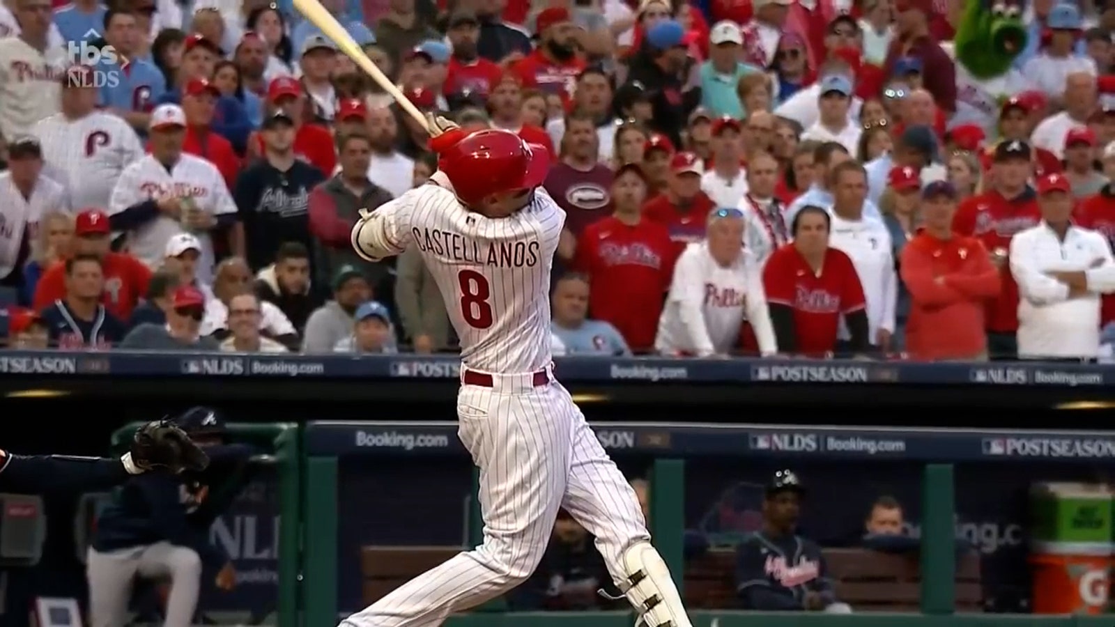 Nick Castellanos hits TWO homers to help Phillies defeat Braves in Game 3
