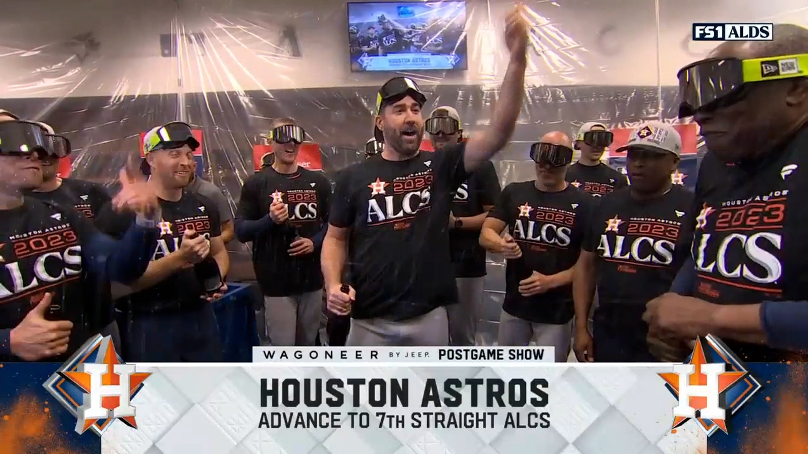 Justin Verlander gives an epic victory speech as Astros head to ALCS