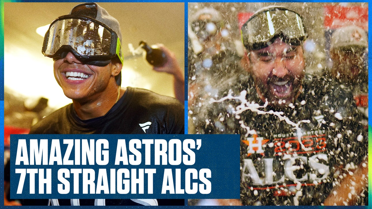 Houston Astros advance to a seventh straight ALCS and will face the Texas Rangers | Flippin' Bats