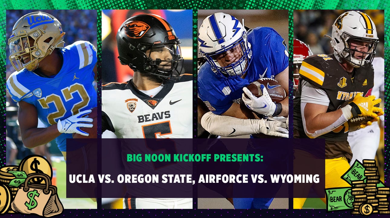 UCLA vs. Oregon State, Air Force vs. Wyoming best bets in CFB Week 7 | Bear Bets