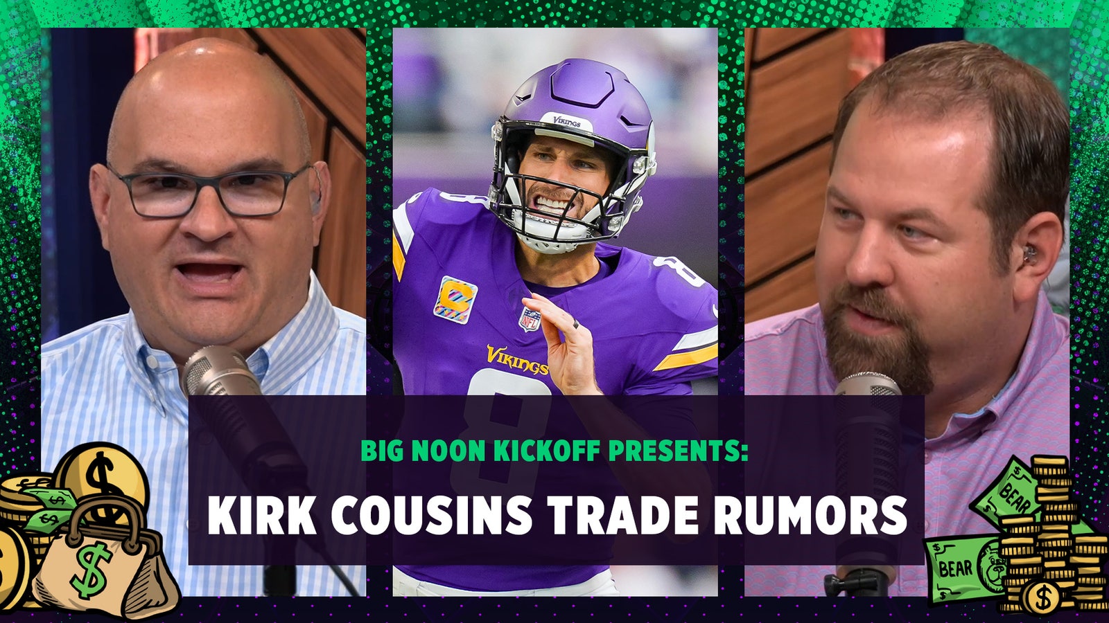  Kirk Cousins trade rumors, NFL futures worst record betting odds