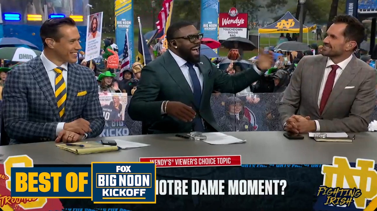 Best of 'Big Noon Kickoff' from South Bend for USC-Notre Dame