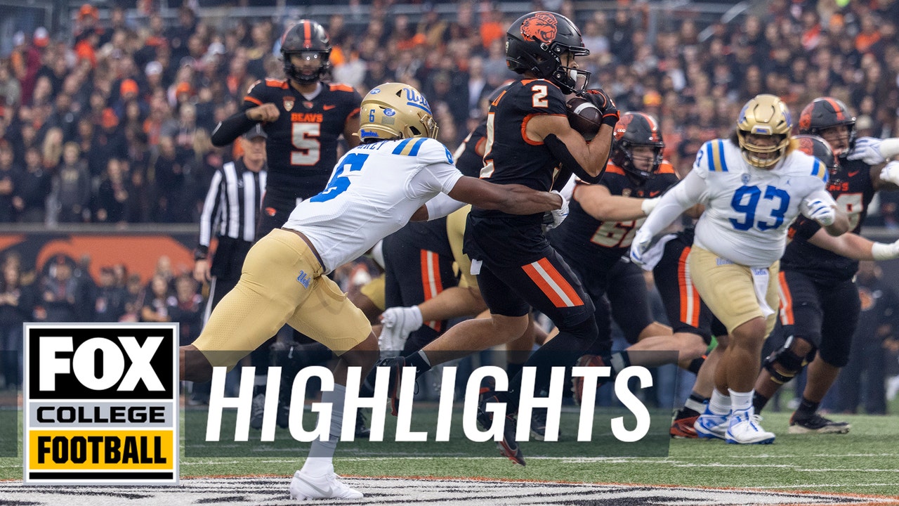 No. 18 UCLA Bruins vs No. 16 Oregon State Beavers | Highlights on FOX