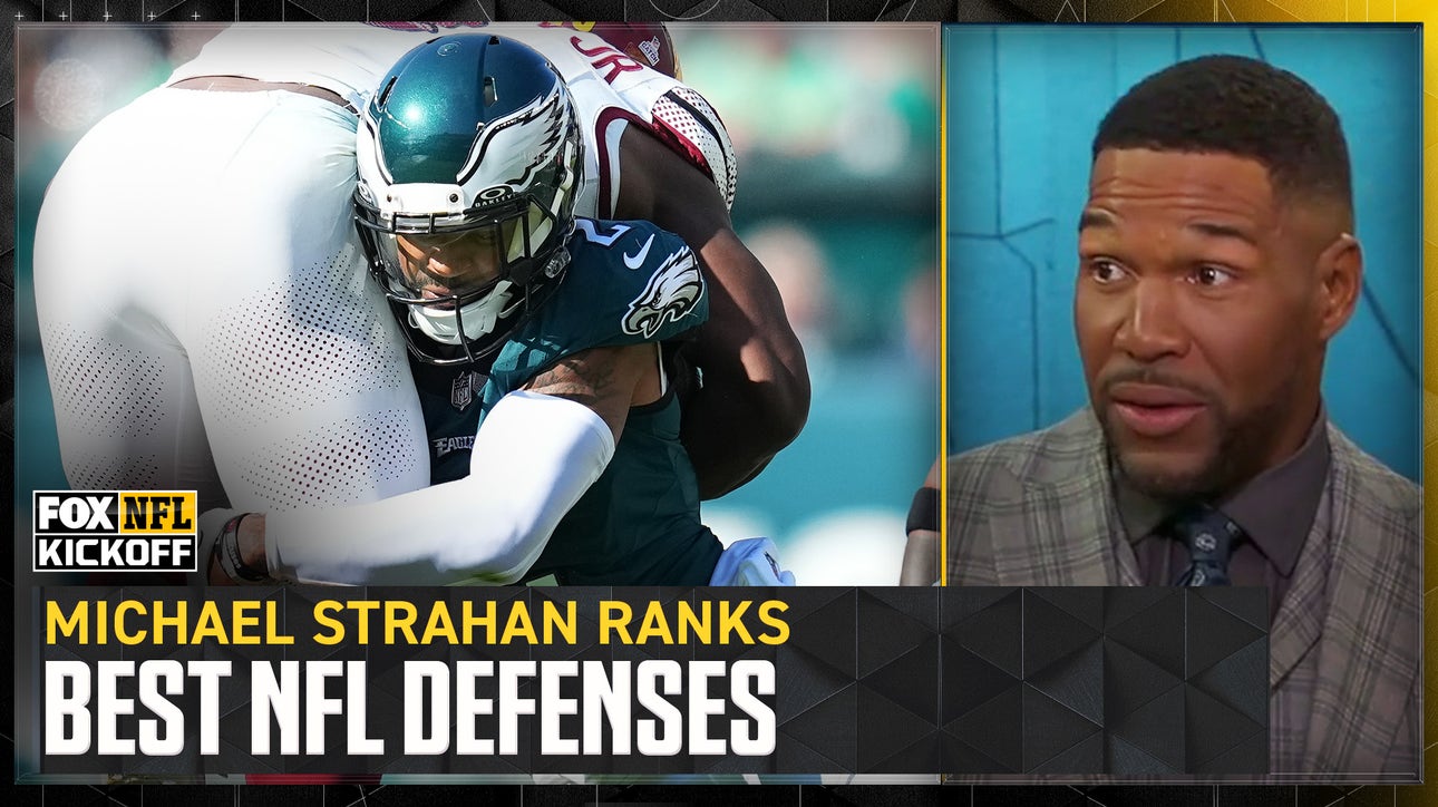 Eagles and Cowboys headline Michael Strahan's list of best defenses | FOX on NFL 