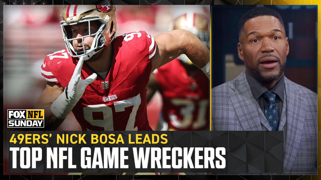 'Nick Bosa is the man' – Michael Strahan and others debate best NFL game wreckers | FOX NFL Sunday