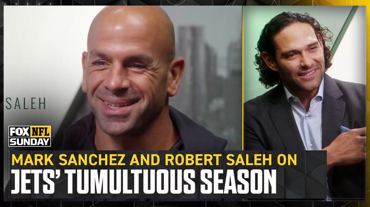 Mark Sanchez and Jets' HC Robert Saleh sit down to discuss their tumultuous season | FOX NFL Sunday 