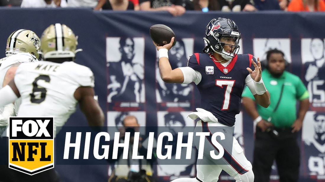 Stroud has scoring pass as Texans beat Saints 17-13