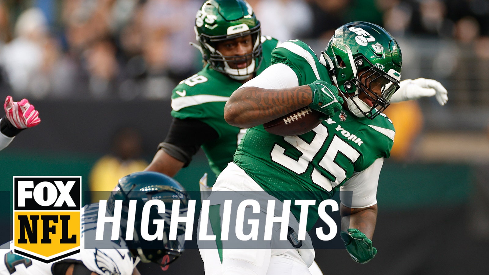 Jets defense forces four turnover in stunning 20-14 win over Eagles 