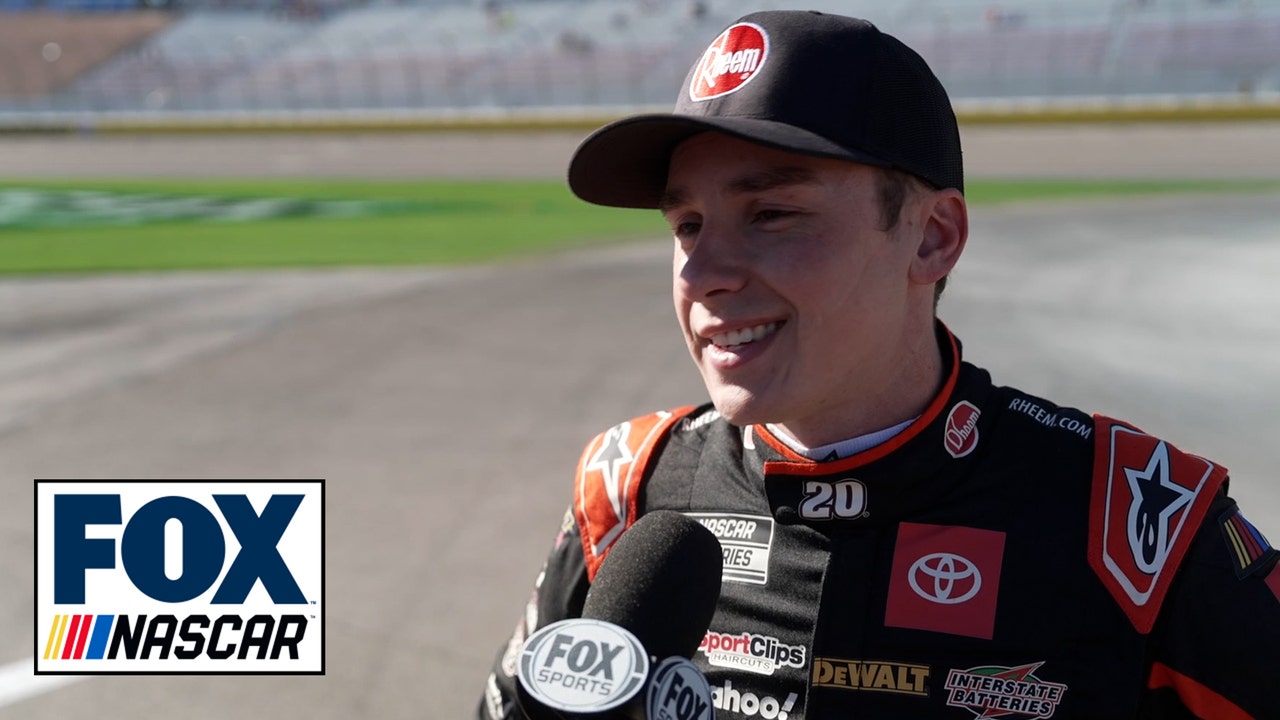 Christopher Bell describes chasing down Kyle Larson and the emotions of coming up just short at Las Vegas