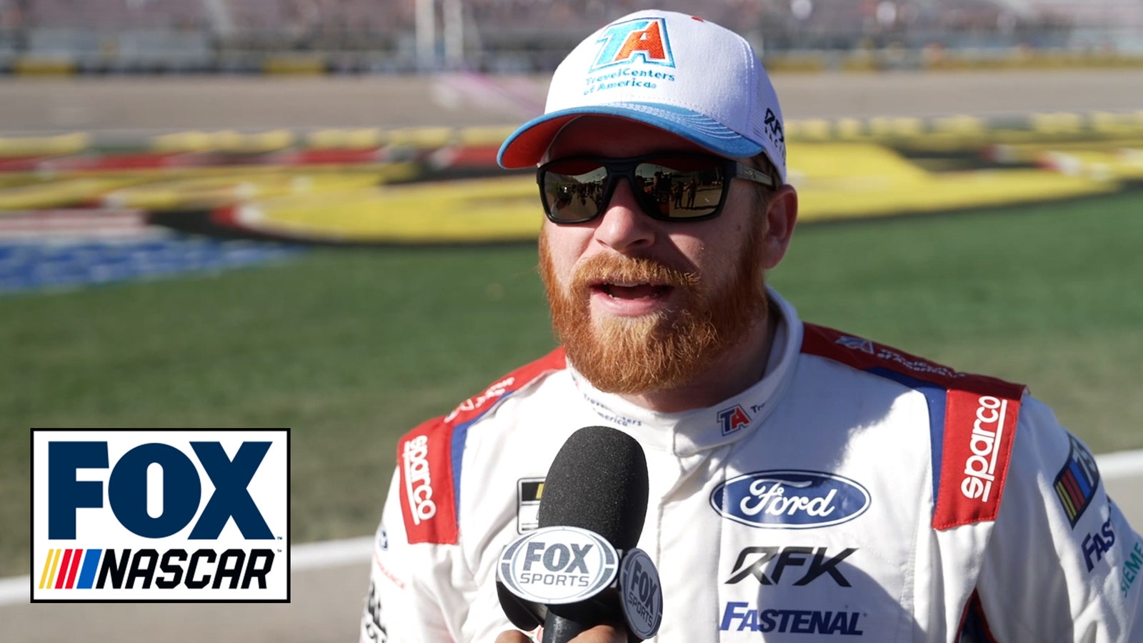 Chris Buescher discusses finishing 11th at Vegas and losing ground