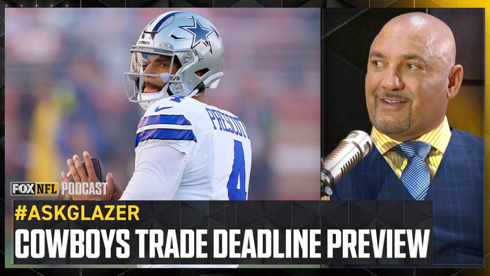 Jay Glazer on Cowboys' trade deadline, Deshaun Watson's injury