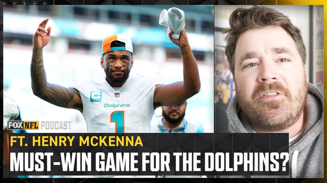 Is Tua Tagovailoa, Dolphins' game against Jalen Hurts, Eagles a MUST-WIN game? | NFL on FOX Pod