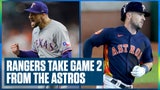 Texas Rangers pull off an intense 5-4 Game 2 win on the road | Flippin' Bats