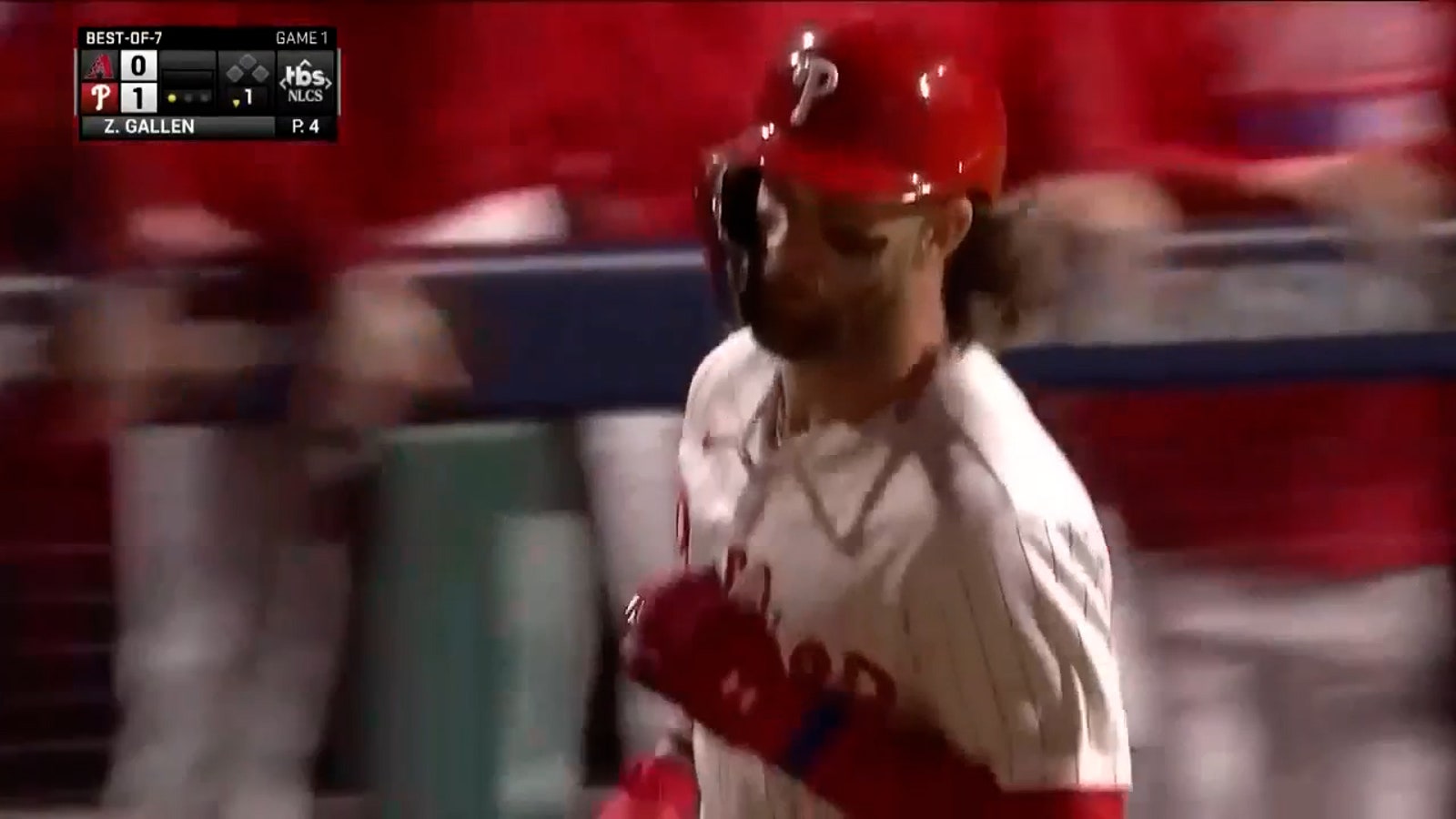 Kyle Schwarber, Bryce Harper and Nick Castellanos homer in NLCS Game 1