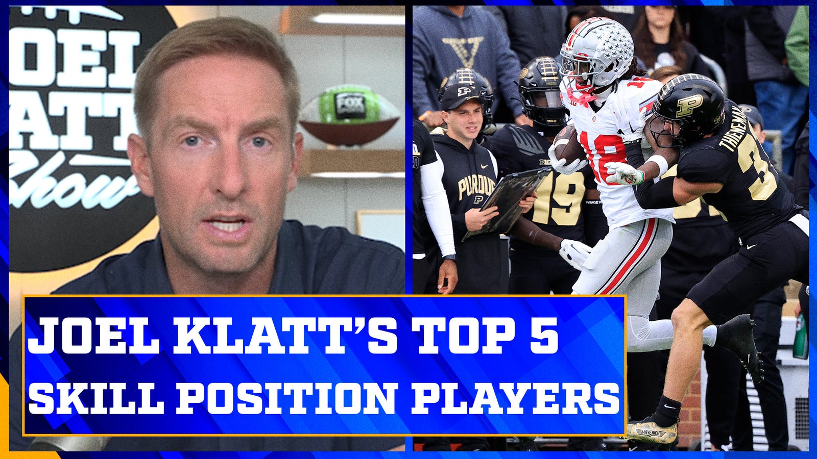 Joel Klatt's top-five skill positions in college football & more from the mailbag