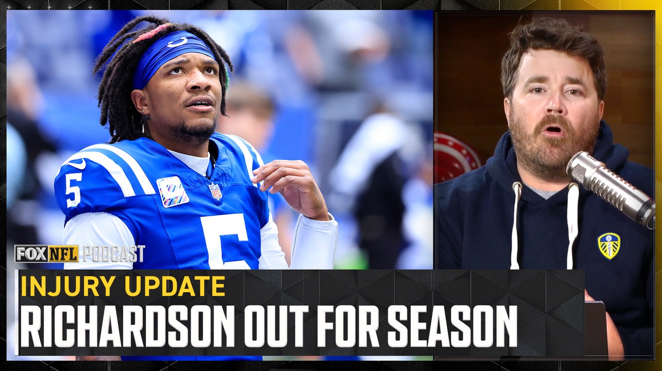 How CONCERNING is Anthony Richardson's season-ending injury for the Indianapolis Colts? | NFL on FOX