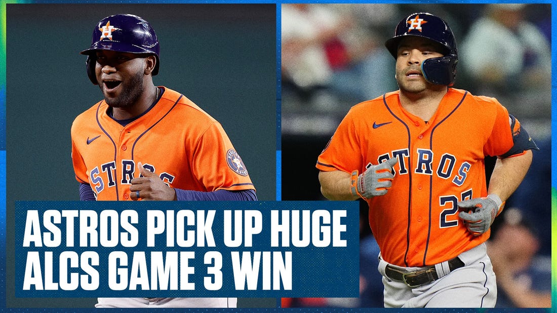 Houston Astros stay alive with a 8-5 road win over the Texas Rangers in ALCS Game 3 | Flippin' Bats