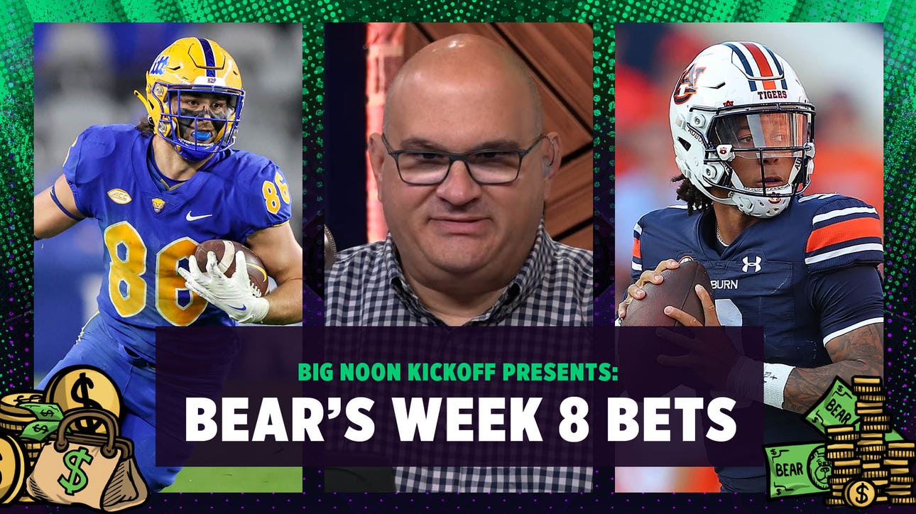 Pittsburgh at Wake Forest, Mississippi at Auburn & more best bets of CFB Week 8 | Bear Bets
