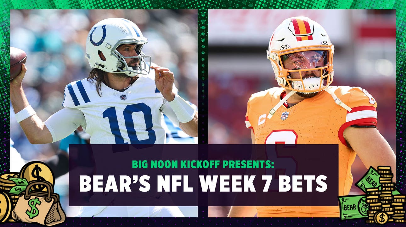 Browns at Colts, Falcons at Buccaneers & more best bets of NFL Week 7 | Bear Bets 