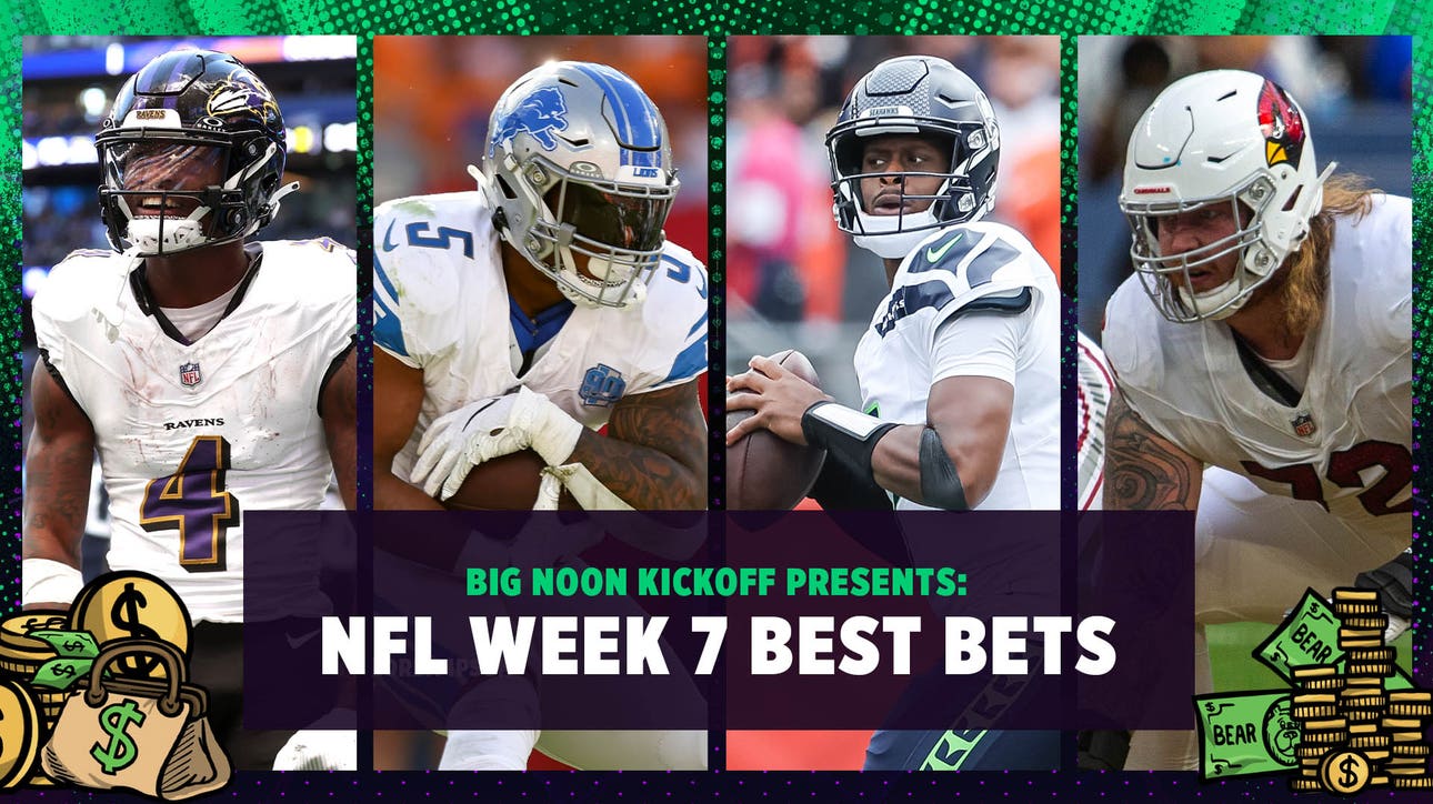 Ravens vs. Lions, Seahawks vs. Cardinals lead NFL Week 7 best bets | Bear Bets