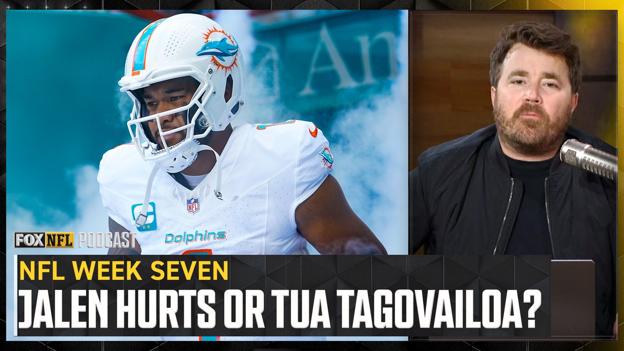 Will Jalen Hurts OR Tua Tagovailoa be more IMPRESSIVE in Dolphins vs. Eagles? | NFL on FOX Pod