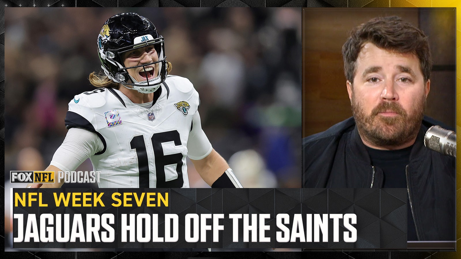 Dave Helman reacts to Jacksonville's win over the Saints 