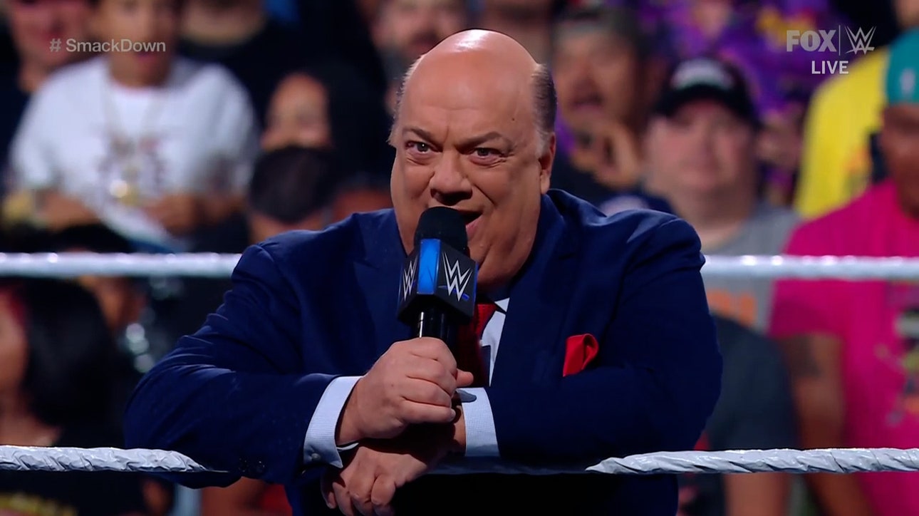 Paul Heyman announces Roman Reigns vs. LA Knight for the Universal Title at Crown Jewel 